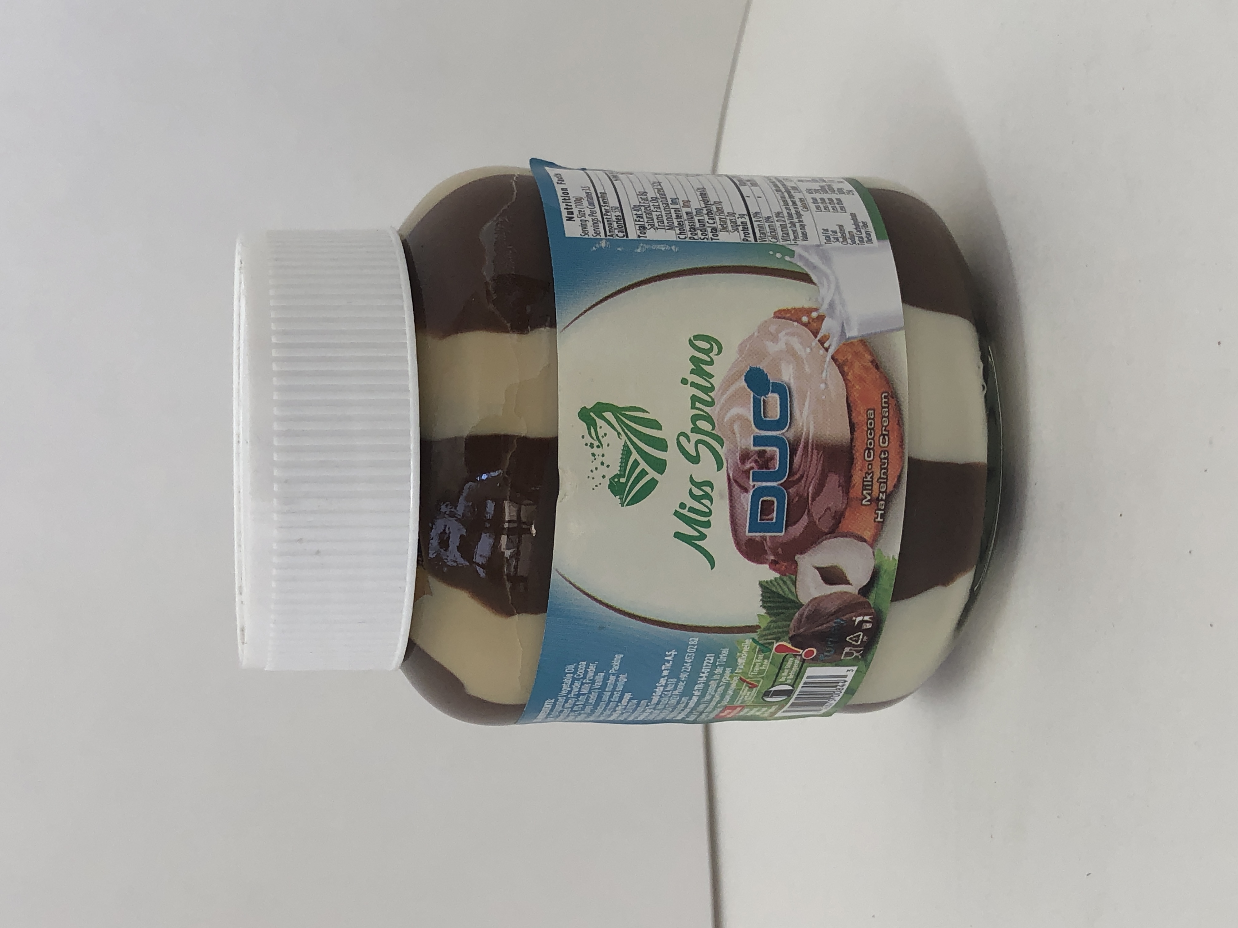 Milk-Cocoa Hazelnut Cream Spread
